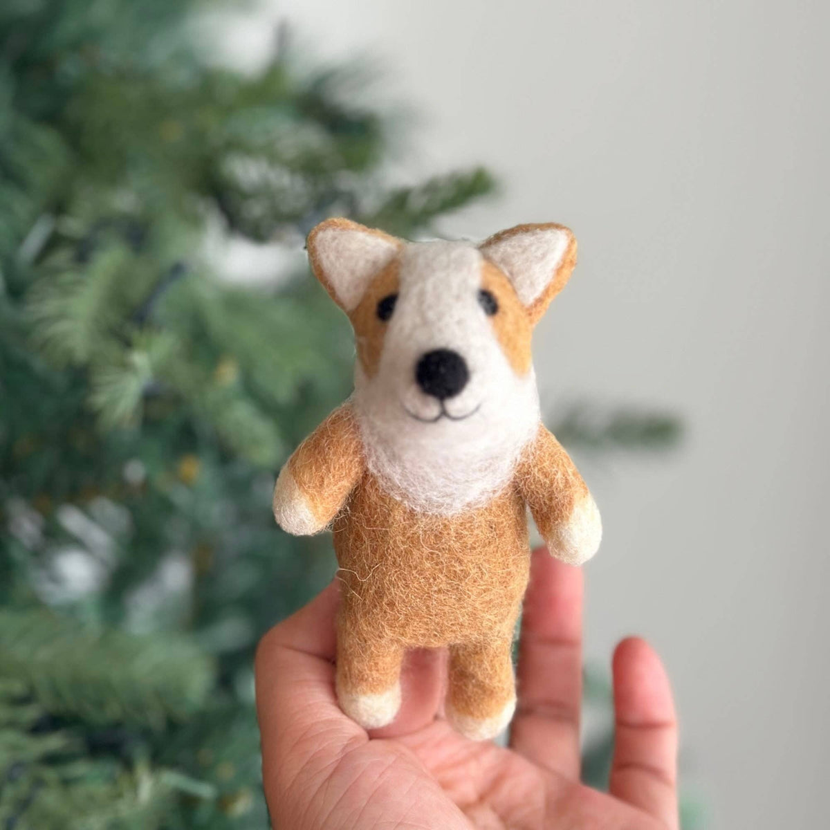 Felt Finger Puppet: Corgi