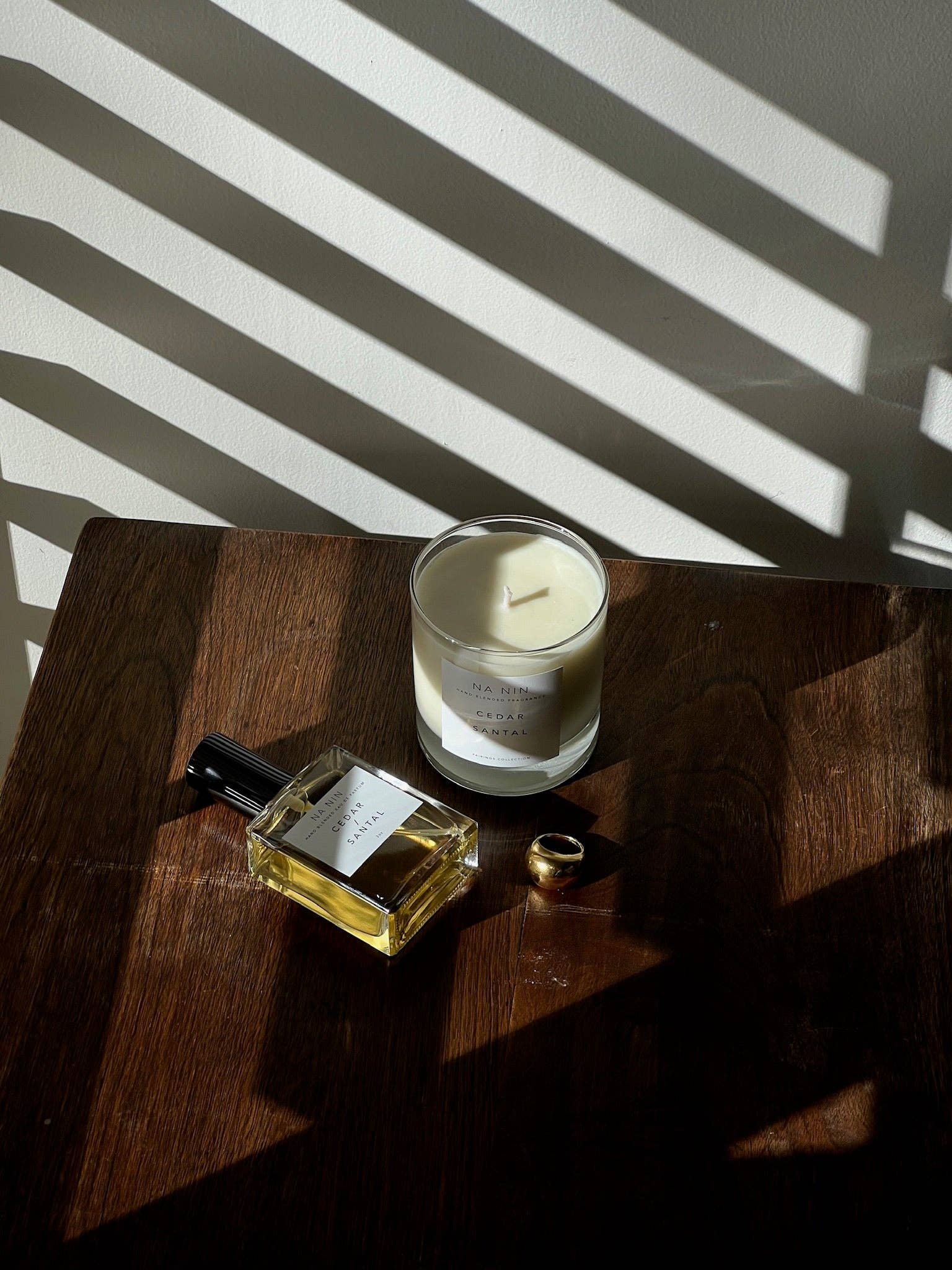 Cedar &amp; Santal Candle / Available in Multiple Sizes