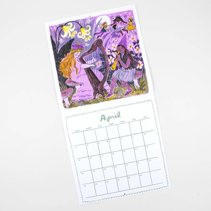 Phoebe Wahl Fairyland 2027 Wall Calendar