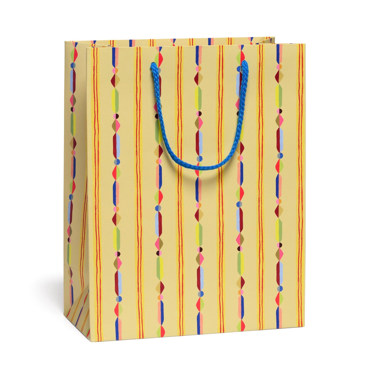 Geometric Stripe large gift bag