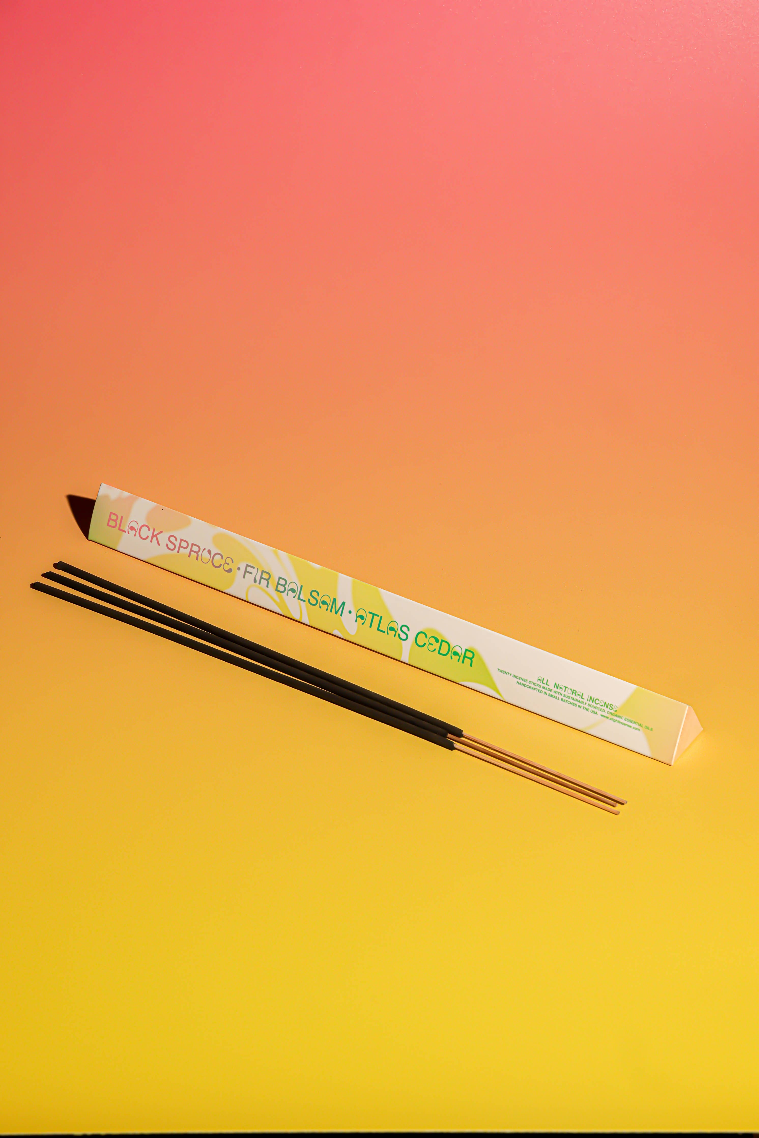 Incense - Black Spruce &amp; Fir Balsam &amp; Atlas Cedar
