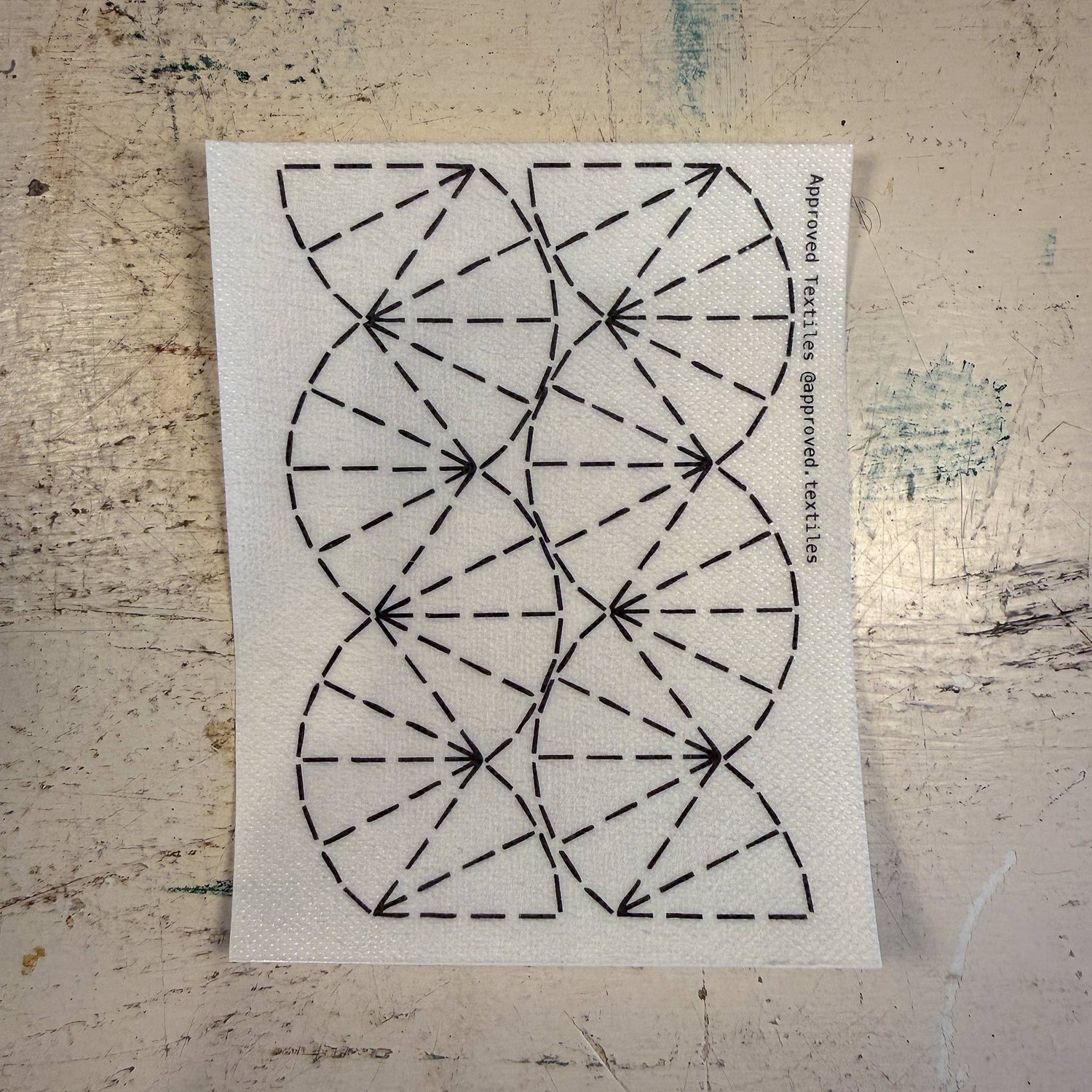 Visual Mending Embellishment Transfer- Battoir Mending