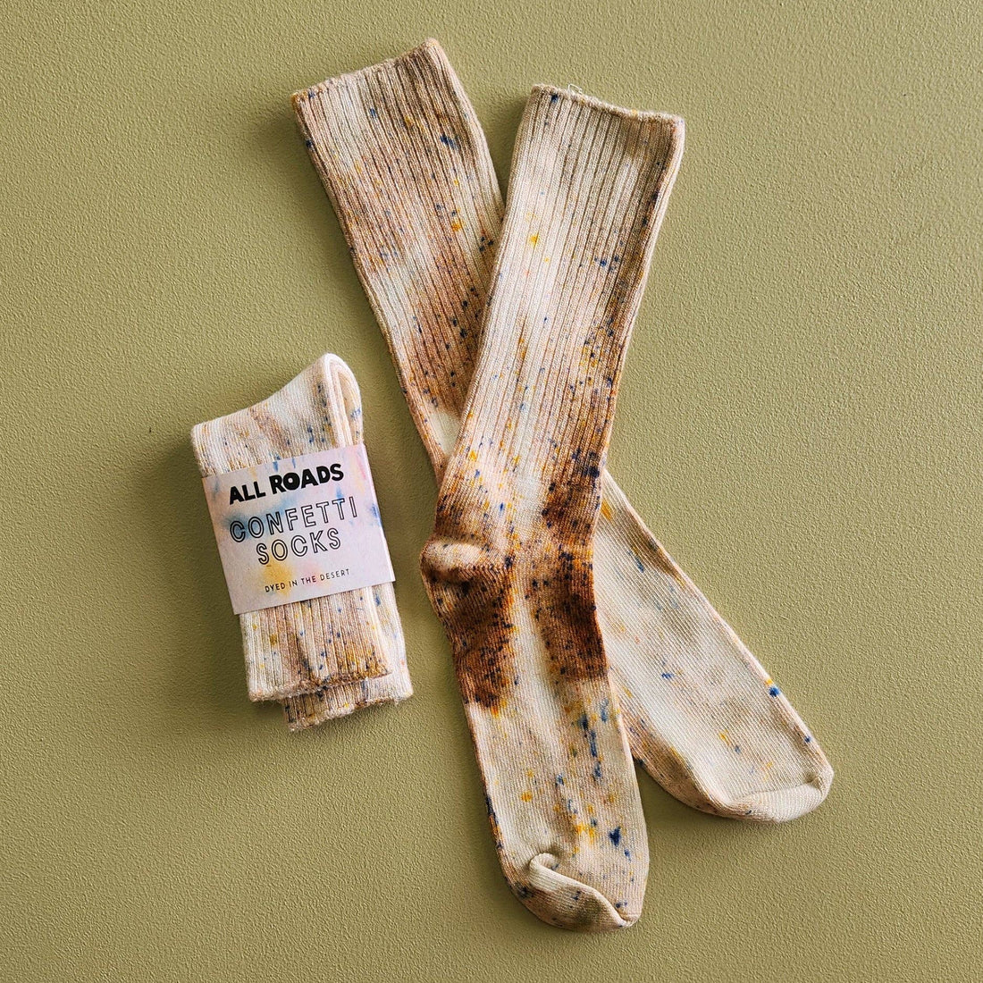 Confetti Socks - Sand