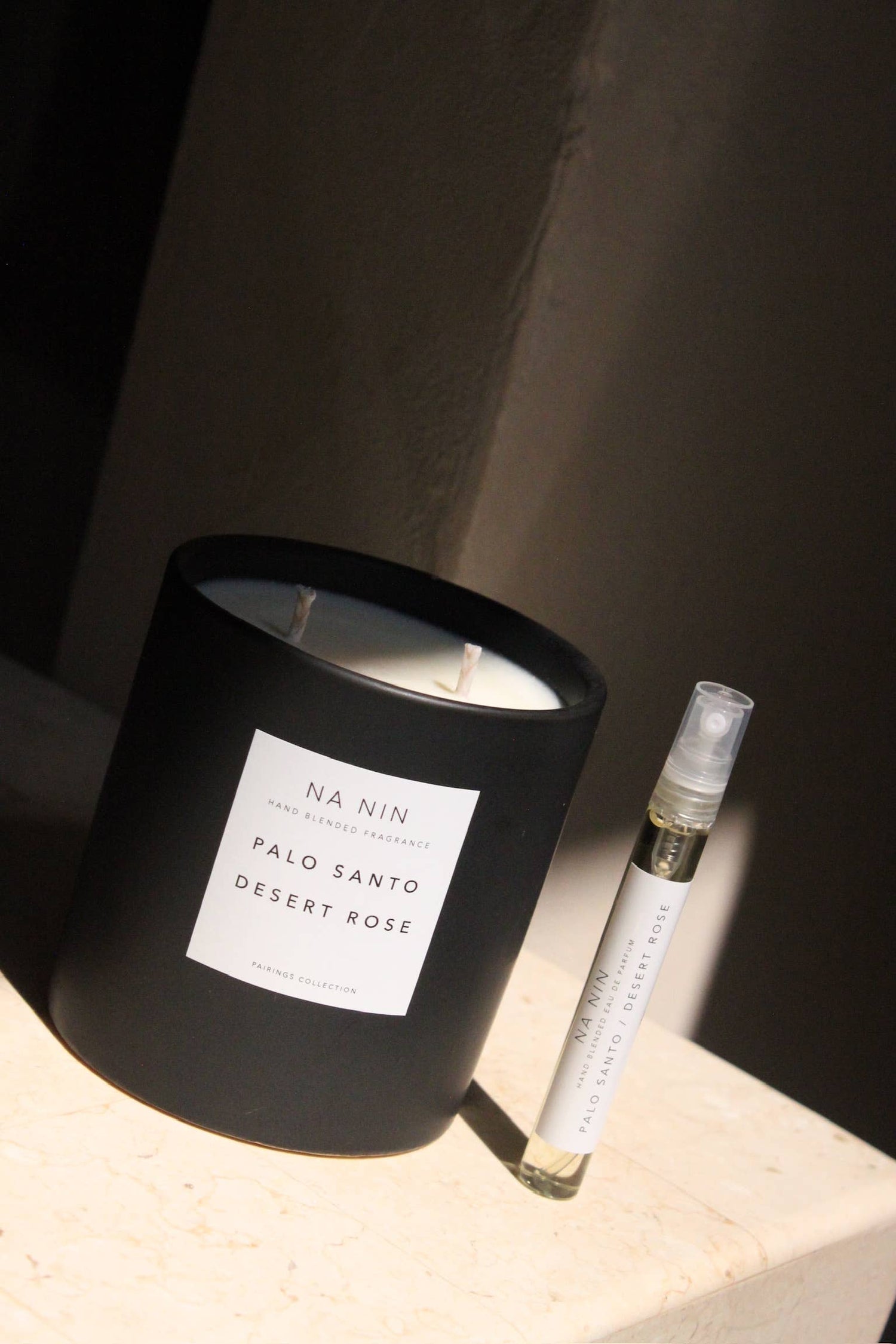 Palo Santo &amp; Desert Rose Candle / Available in Multiple Sizes