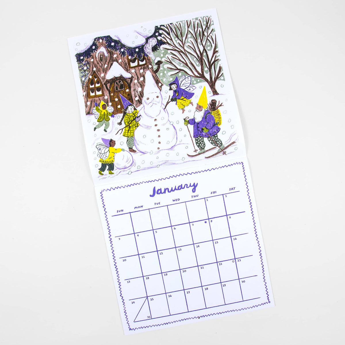 Phoebe Wahl Fairyland 2027 Wall Calendar