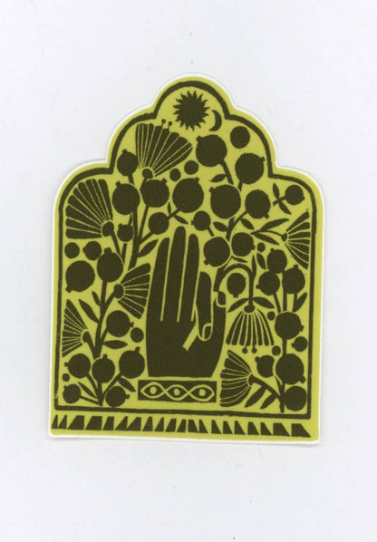 Sacred Hand Sticker