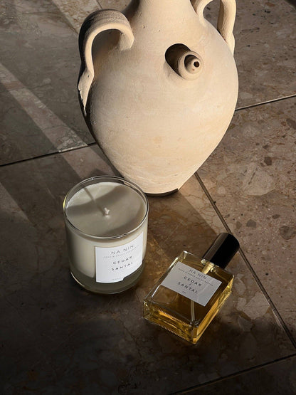 Cedar &amp; Santal Candle / Available in Multiple Sizes