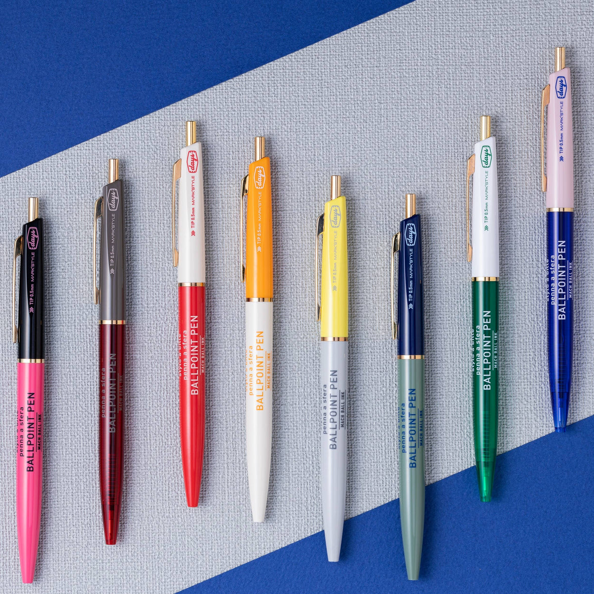 DxA Mach Ballpoint Pen - 0.5mm Black Oil-based ink