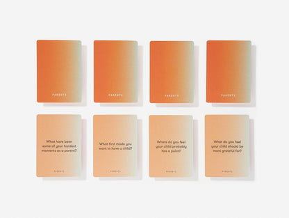 Parents &amp; Teenagers Family Bonding Activity Cards