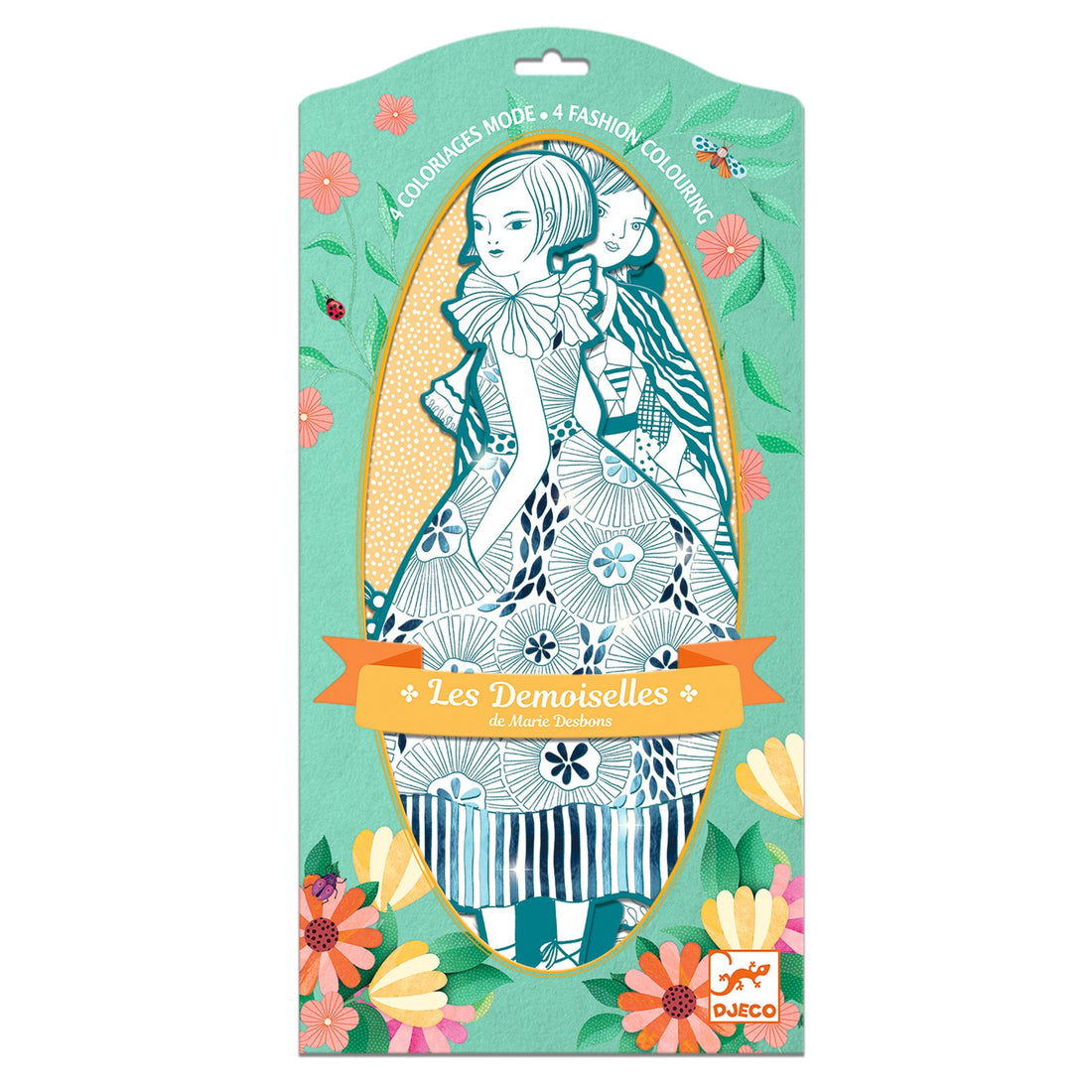 Rebekka &amp; Friends Coloring Demoiselle