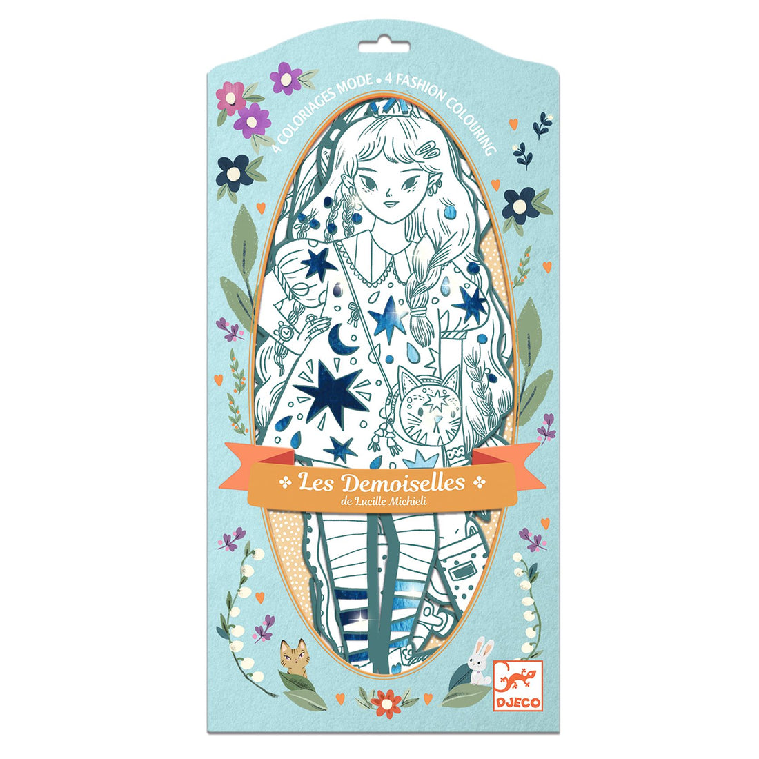 Angèle &amp; Friends Coloring Demoiselle