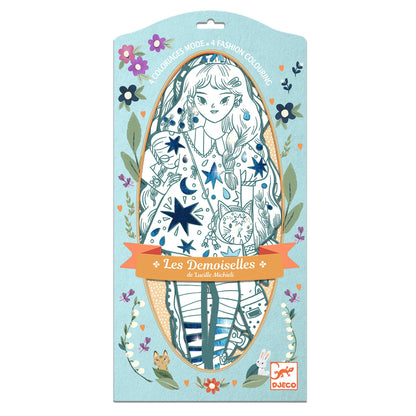 Angèle &amp; Friends Coloring Demoiselle