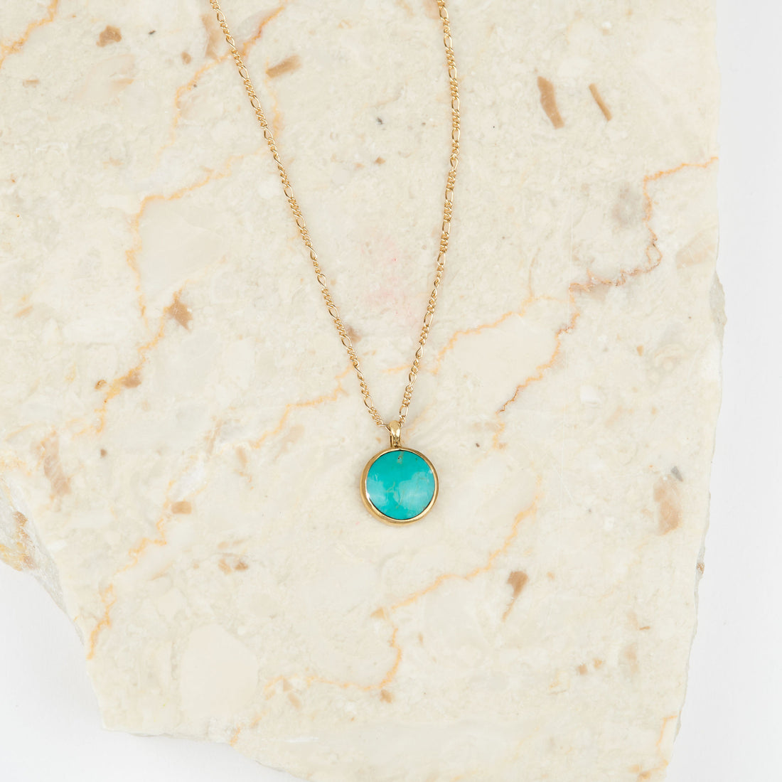 Round Token Necklace 
