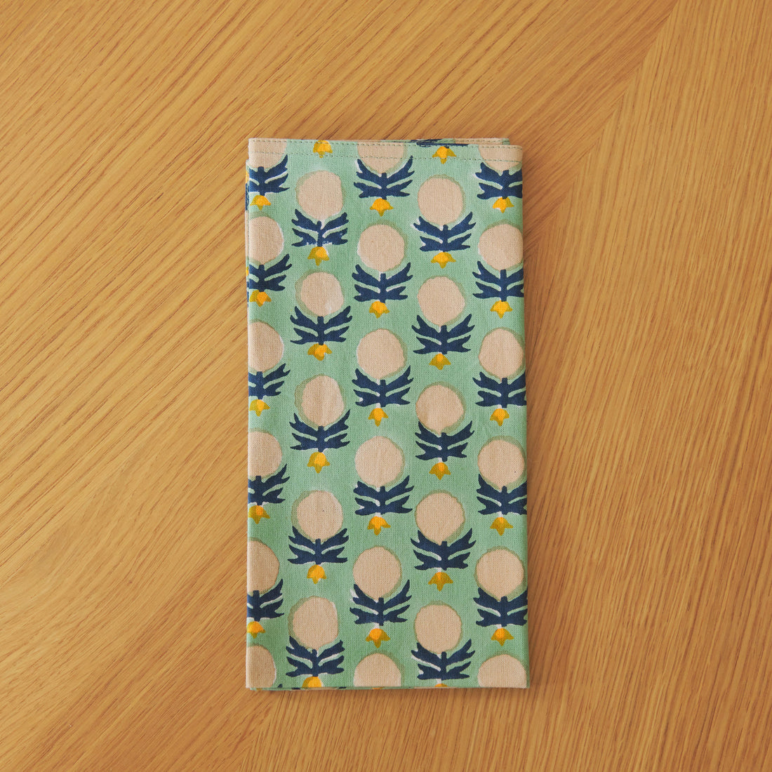 Kesya Block-Printed Table Napkin (Sage)
