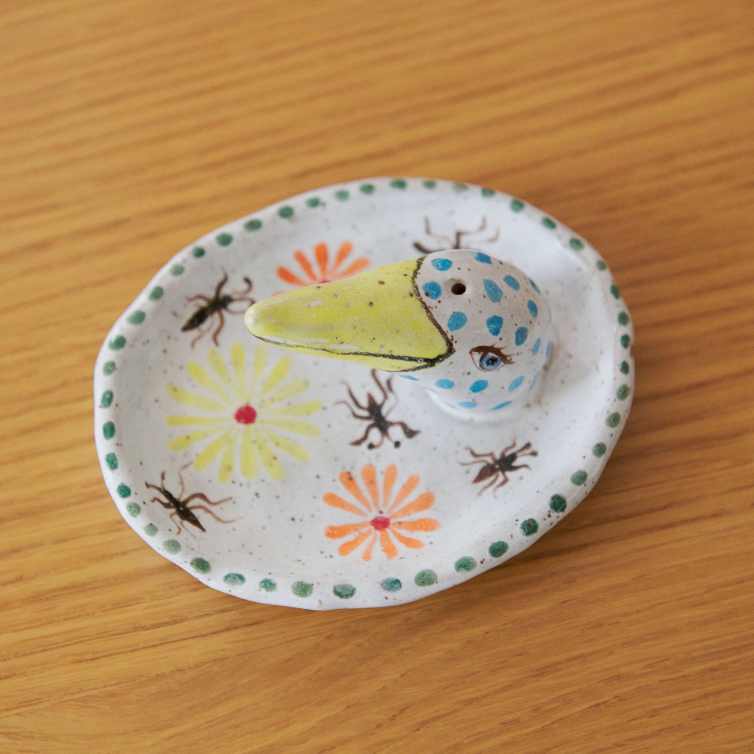 KB Clay Incense Holder