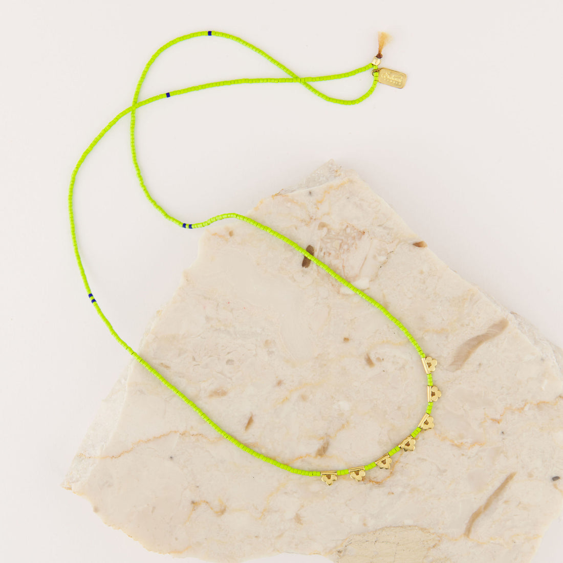 Lucky Loop Necklace - Grass