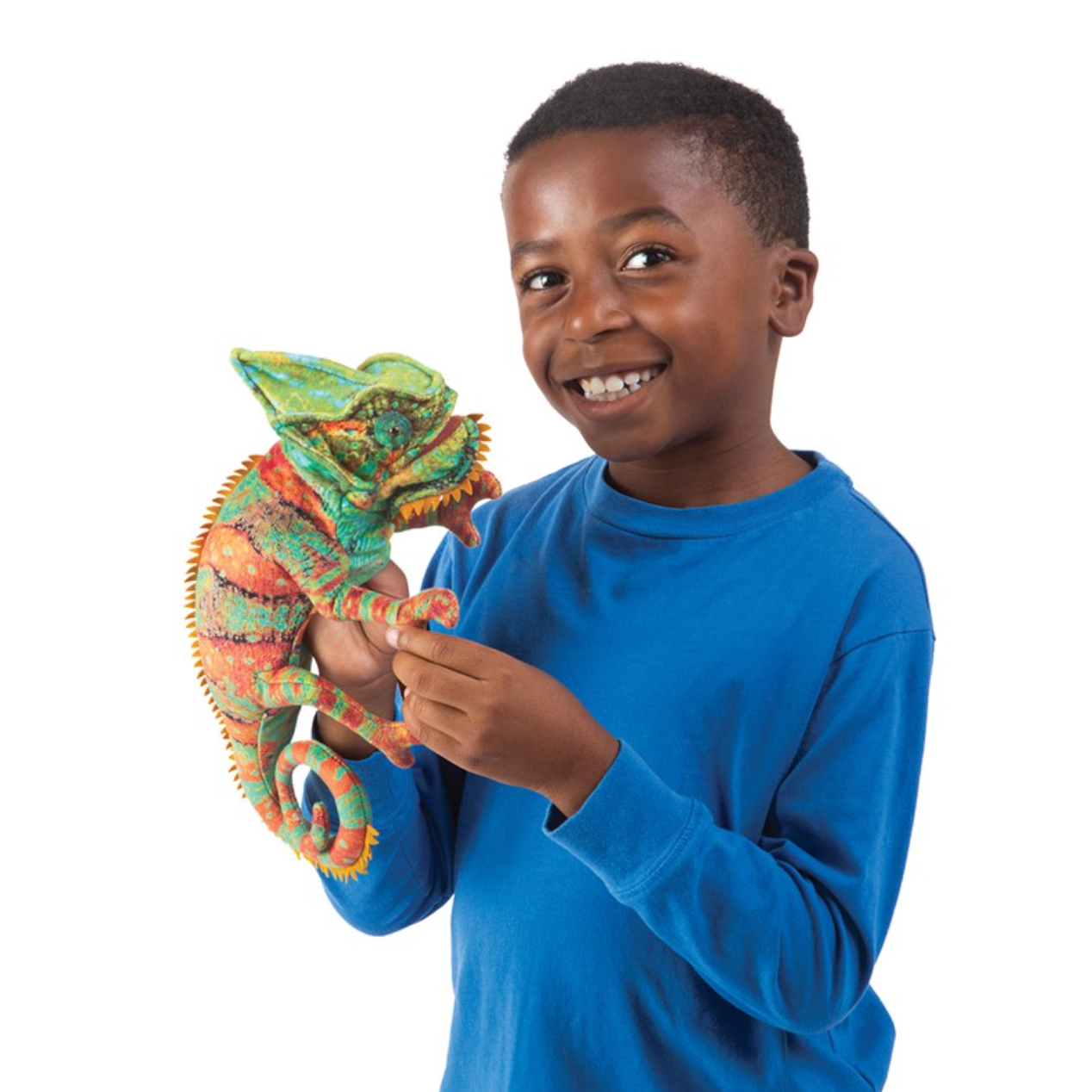 Small Chameleon Puppet