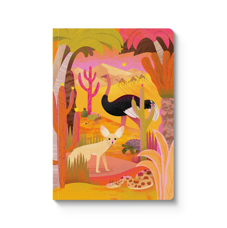 Animals of the Sahara Desert Notebook