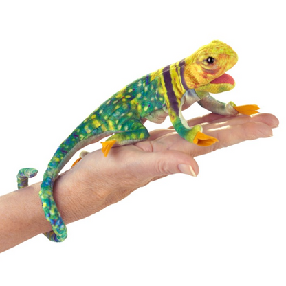 Mini Lizard Finger Puppet