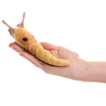 Banana Slug Finger Puppet