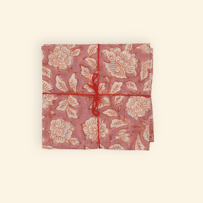 Iris Powder Napkin Set