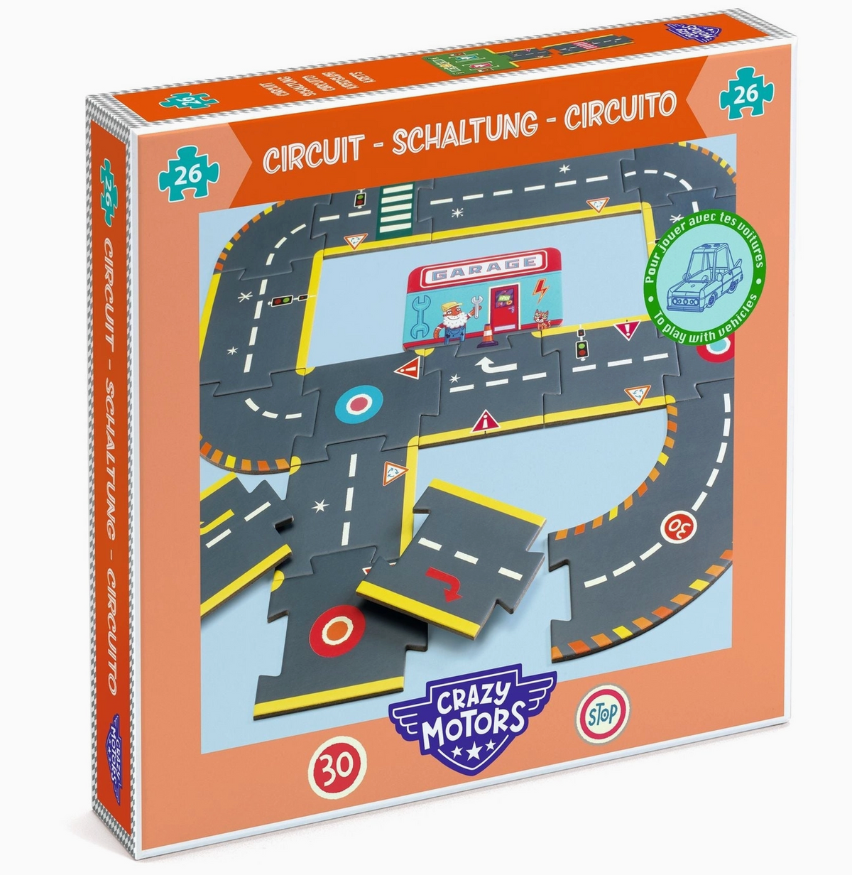 Crazy Motors Circuit 26pc
