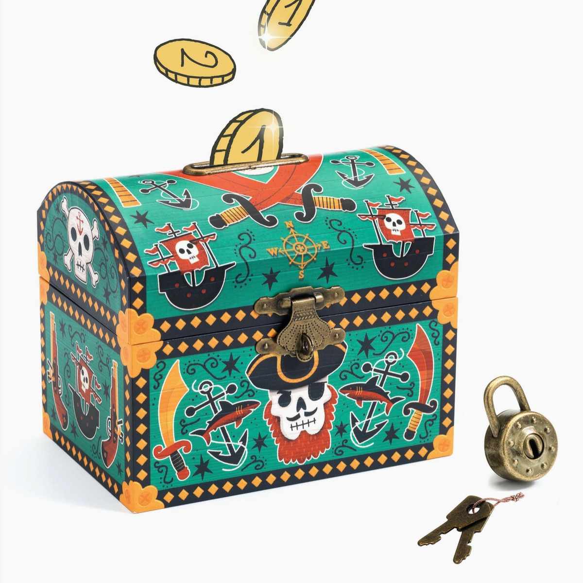 Pirate Treasure Bank