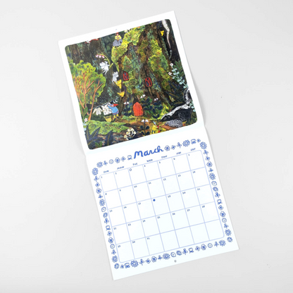 Phoebe Wahl Fairy Folk 2026 Calendar