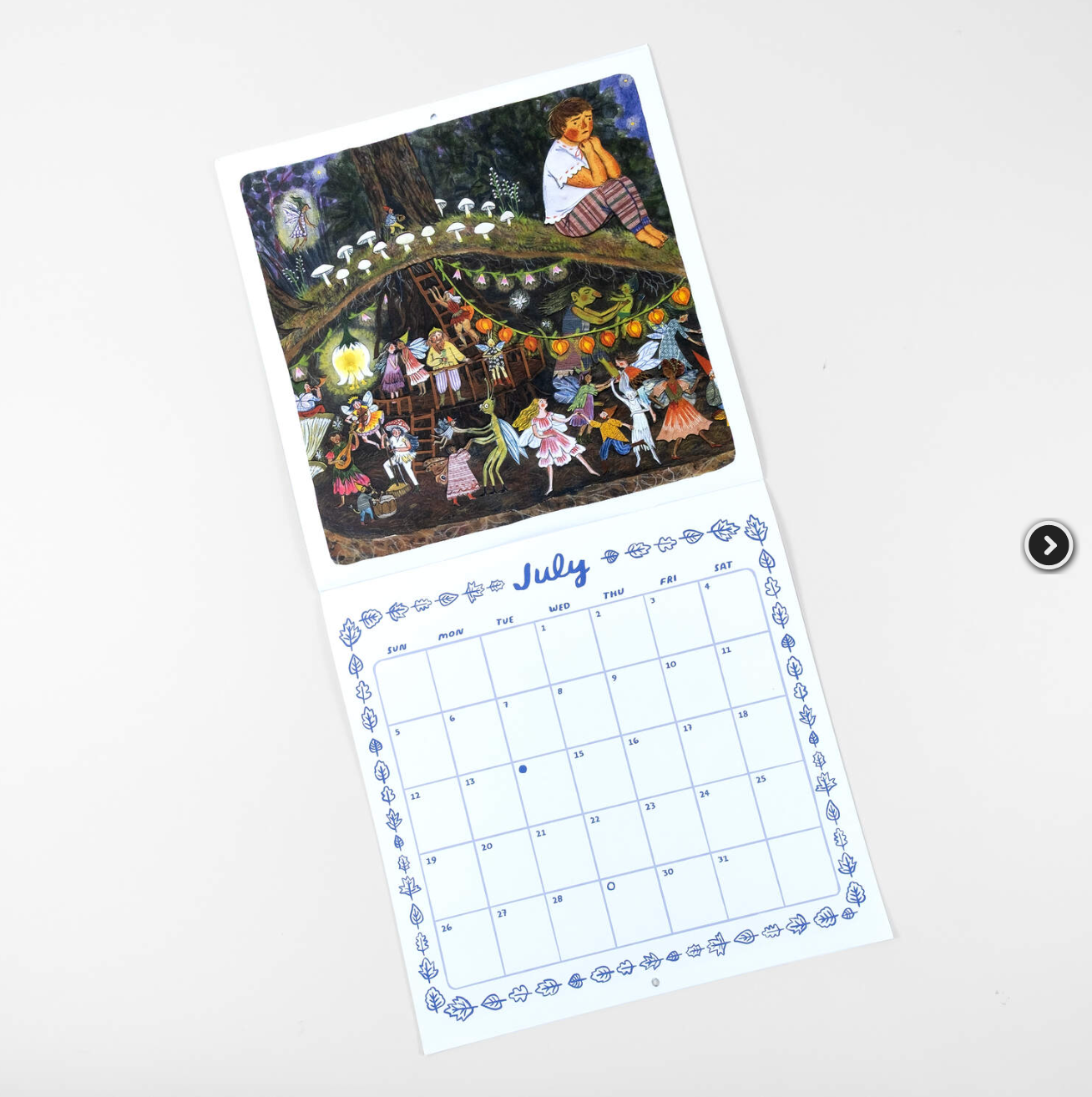 Phoebe Wahl Fairy Folk 2026 Calendar