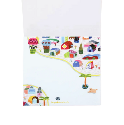 City Life Block Memo Pad