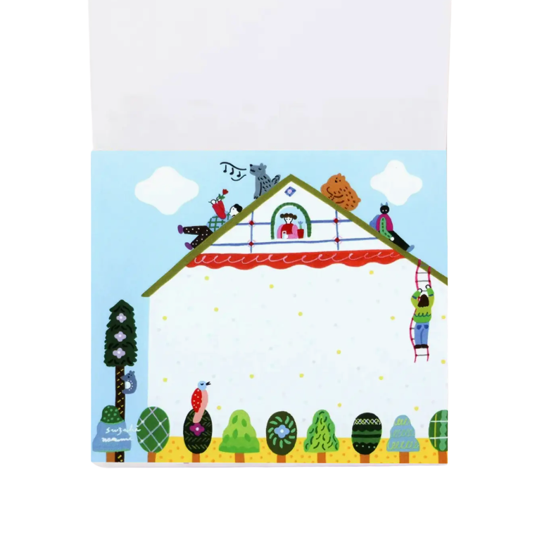 City Life Block Memo Pad