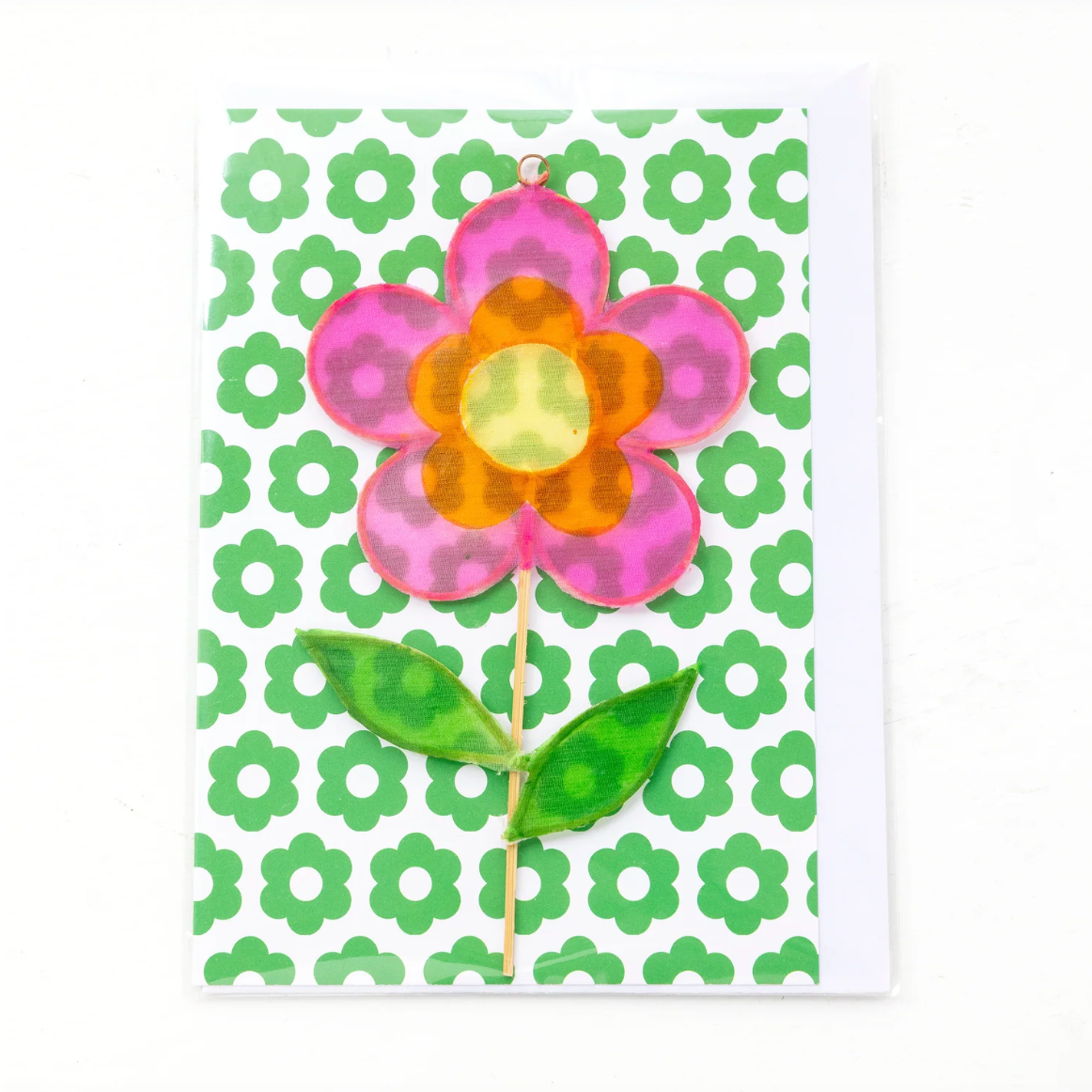 Flower Ornament Greeting Card