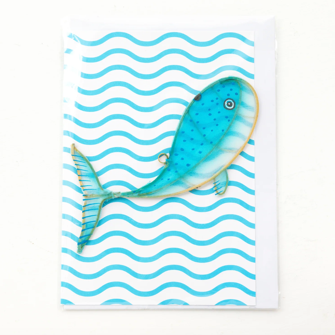 Whale Ornament Greeting Card