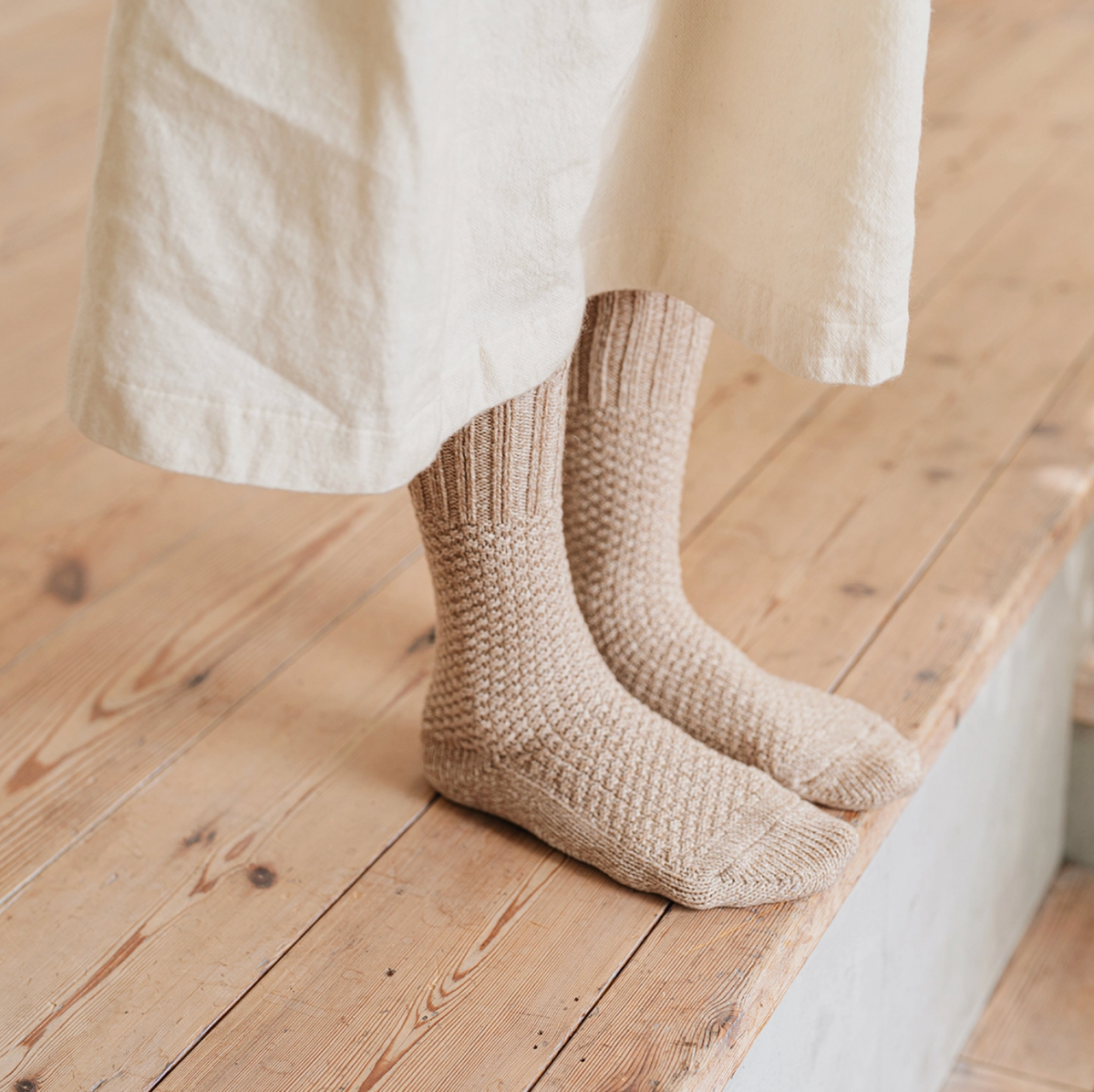 Wool Cotton Boots Socks