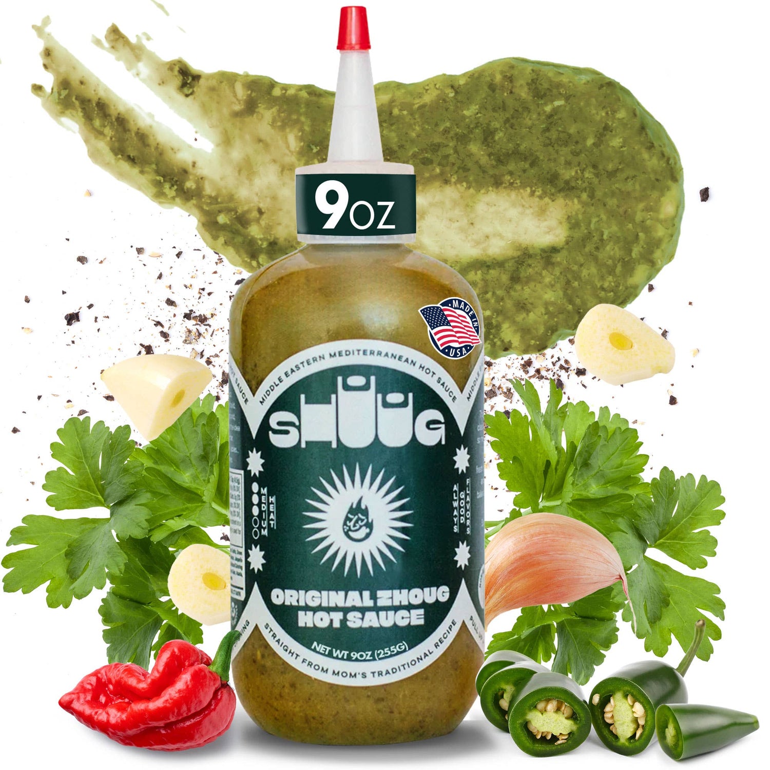 Shuug Zhoug Hot Sauce