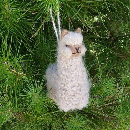 Baby Alpaca Ornaments