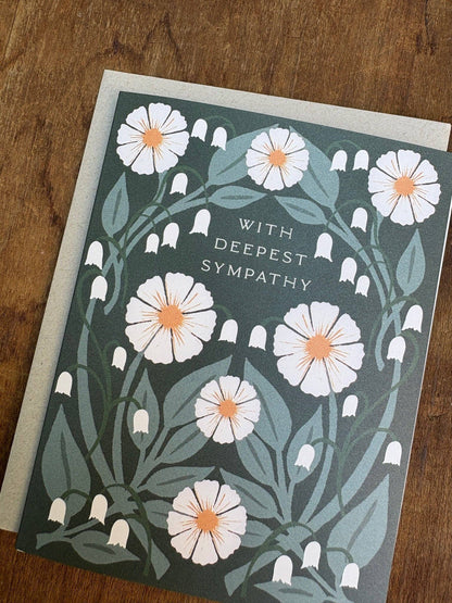 With Deepest Sympathy Greeting Card