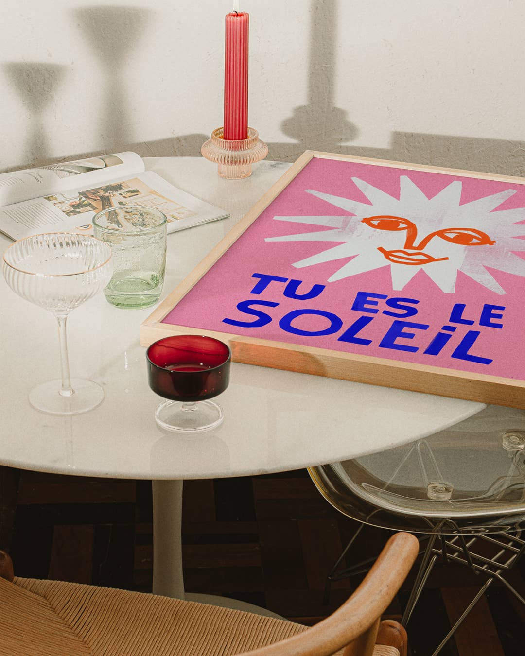 Le Soleil Art Print