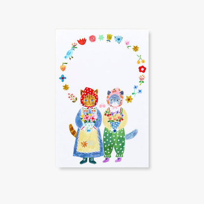 Postcard Set - Little Fluffy Friends