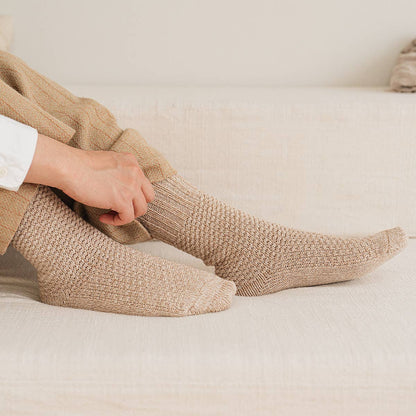 Wool Cotton Boots Socks
