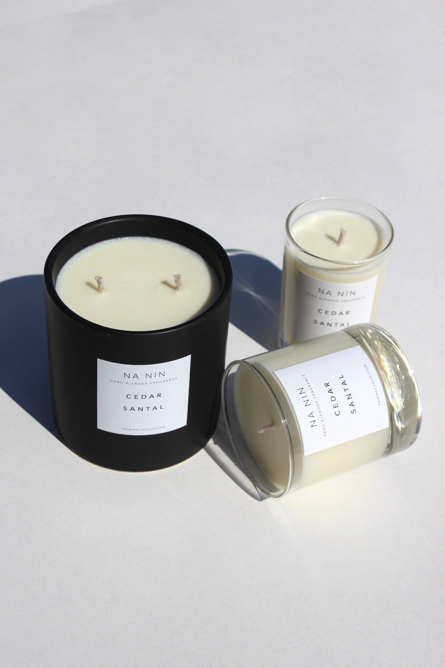 Cedar &amp; Santal Candle / Available in Multiple Sizes