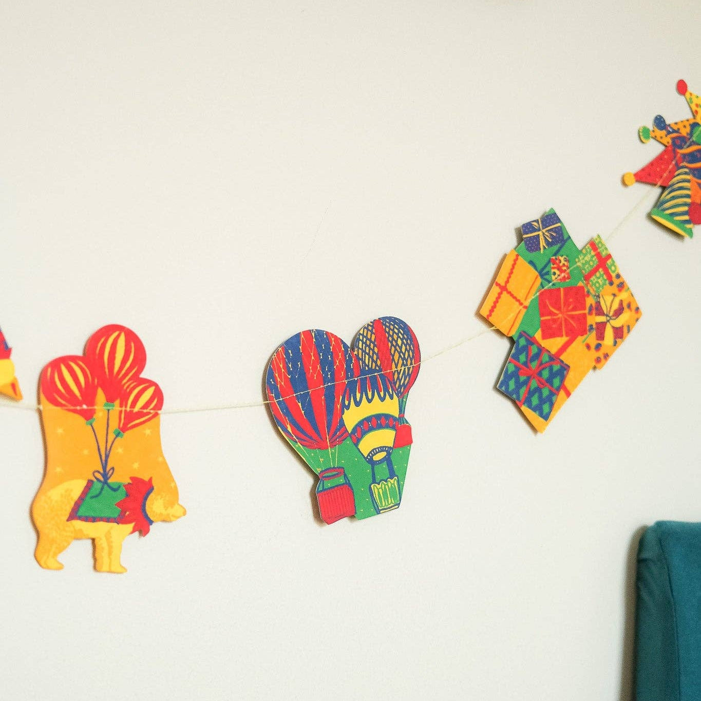 Birthday Party Sewn Garland