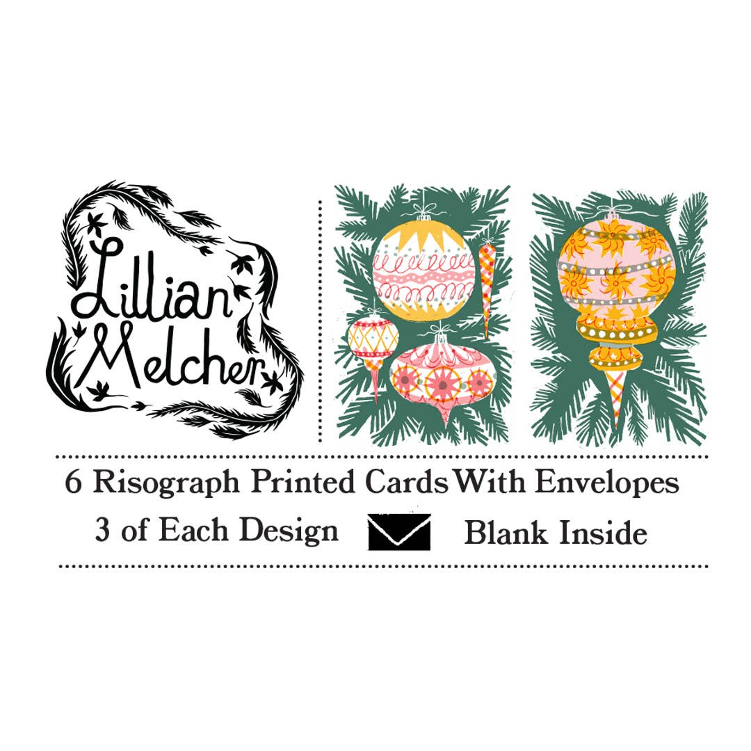 Bright Bauble Boxed Set of 6 Cards