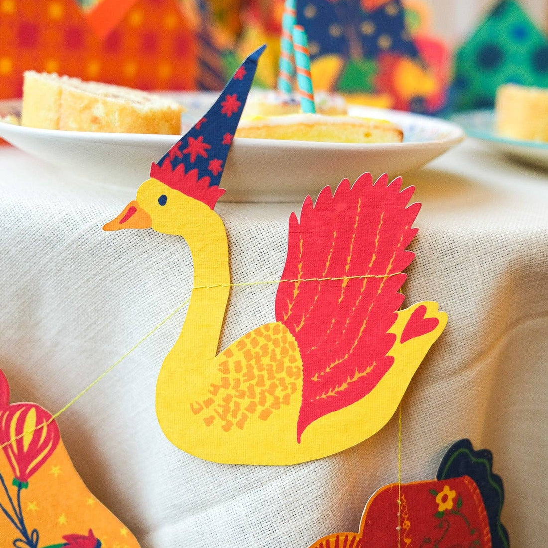Birthday Party Sewn Garland