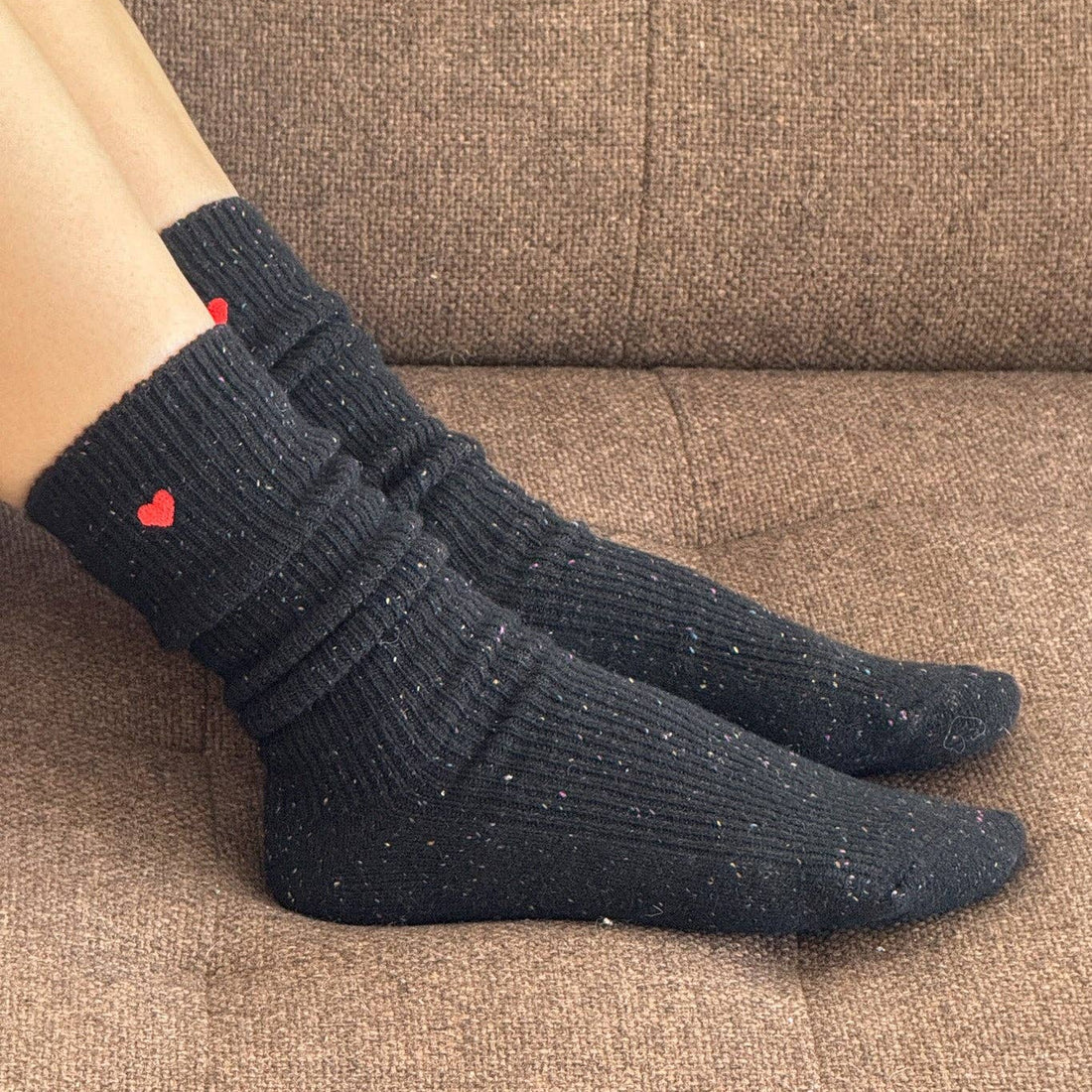 Embroidered Snow Socks