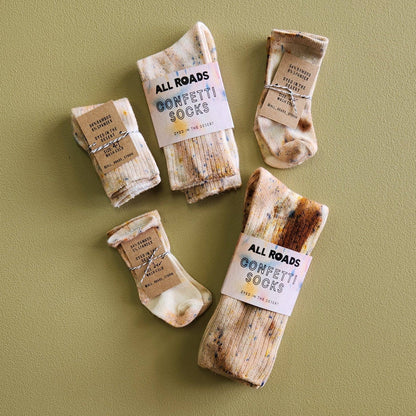 Confetti Socks - Sand