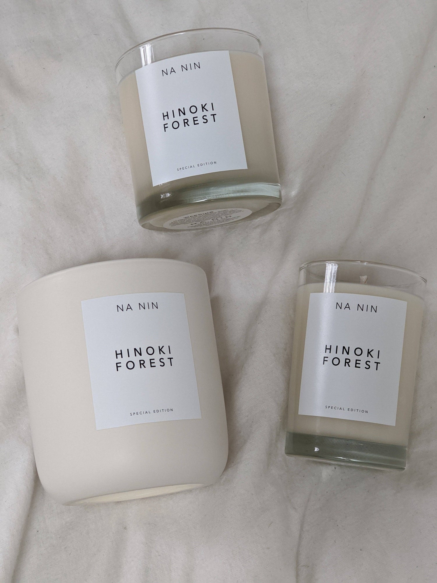 Hinoki Forest Candle / Available in Multiple Sizes