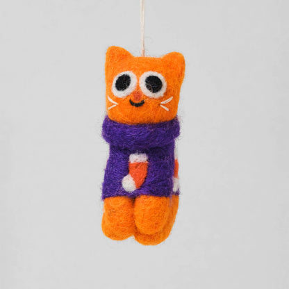 Esther Cat Felt Ornament