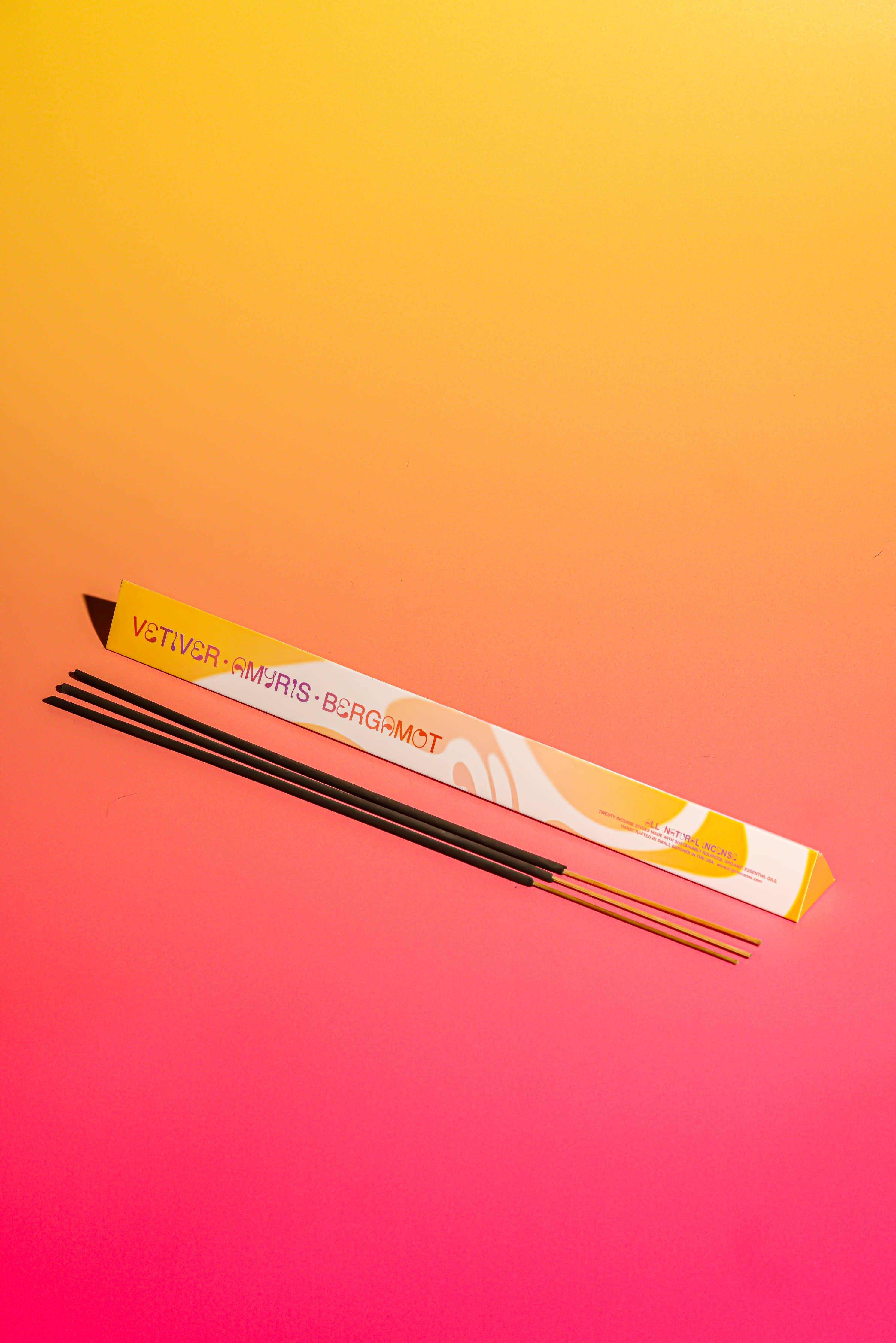 Incense - Vetiver &amp; Amyris &amp; Bergamot