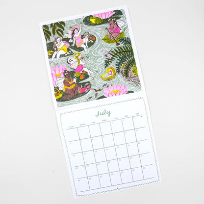 Phoebe Wahl Fairyland 2027 Wall Calendar